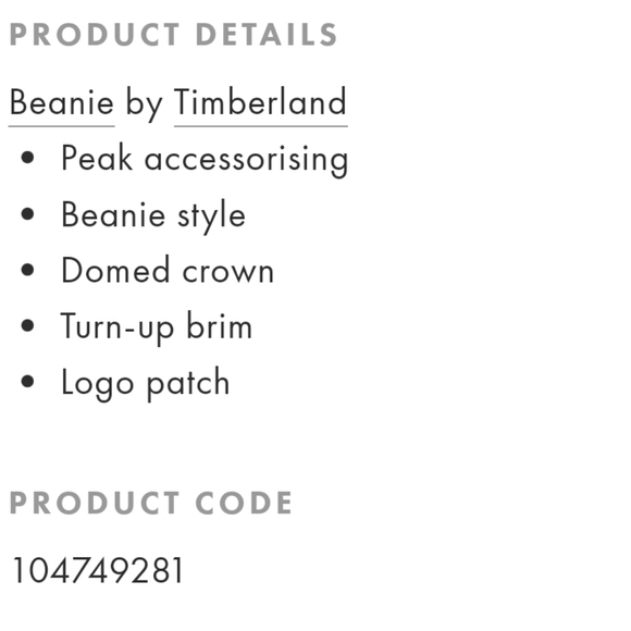 Timberland Hat - Picture 10 of 10